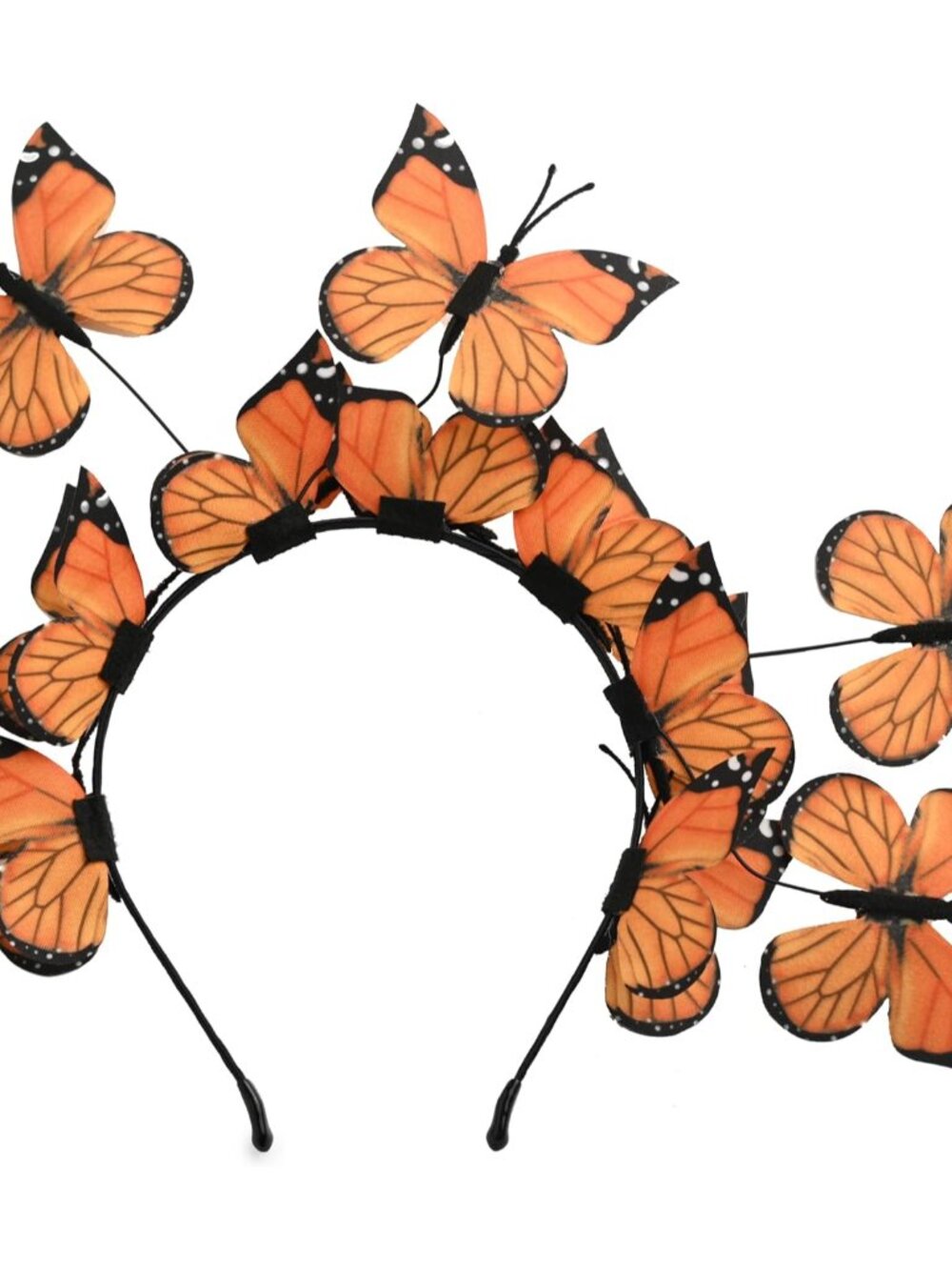 Butterfly Fascinator Hats Women Monarch Tea Party Headband Alice in Wonderland H